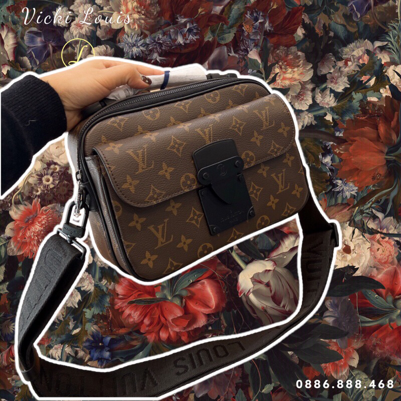 Túi đeo hông , đeo chéo , đeo vai Nam nữ Lv Monogram S-LOCK bản cải tiến Siêu cao cấp