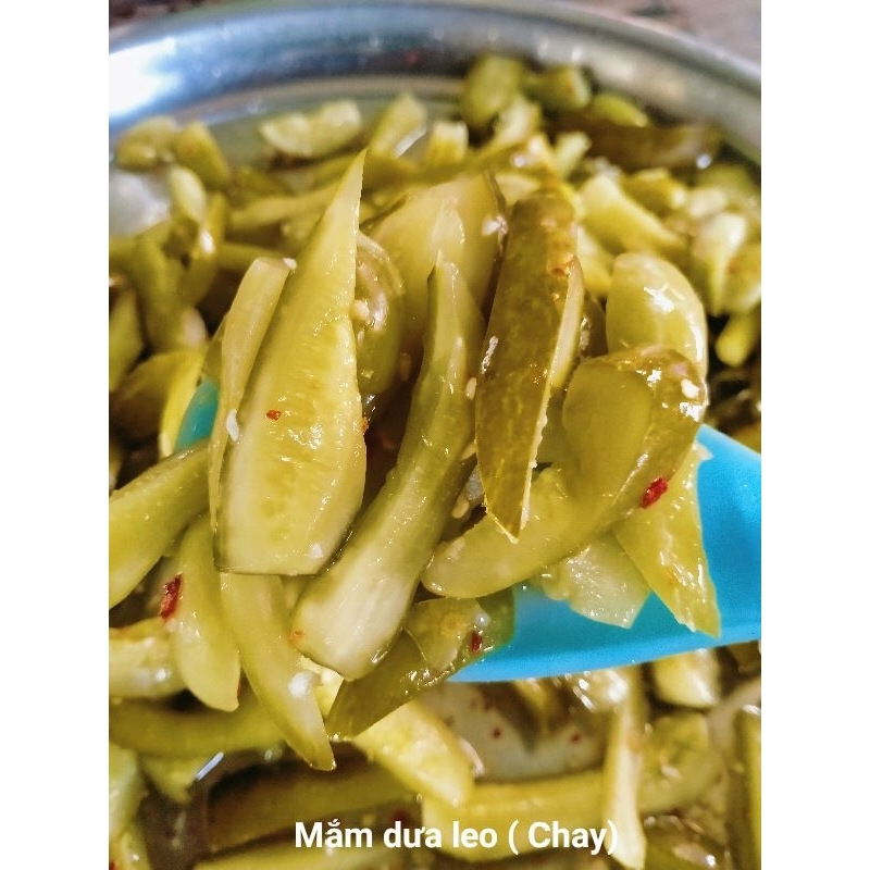 Mắm Dưa Leo AN GIANG - HỘP 1kg - Chay, mặn đều dùng được