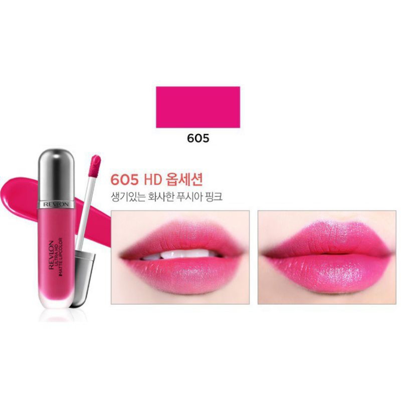 SON KEM SIÊU LÌ REVLON MÀU SỐ 605