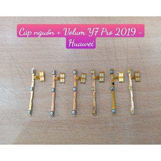 Cáp Nguon + Volum Huawei  Y7 Pro 2019