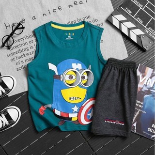 Bộ sát nách bé trai