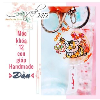 Móc khoá 12 cung hoàng đạo Handmade