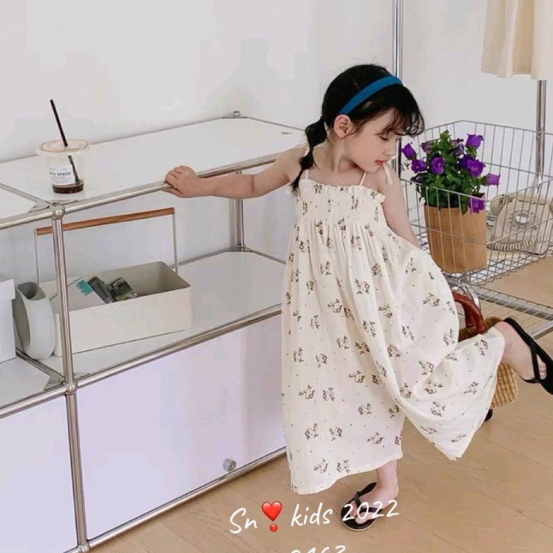 Bộ Jum Hoa Xinh Chất Đũi Cho Bé Gái Cực Đẹp
