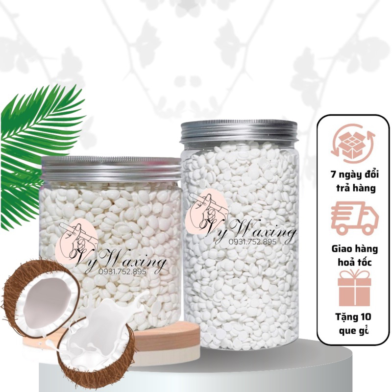 [Tặng Mỡ Trăn] 1KG SÁP WAX LÔNG NGẪU NHIÊN SIÊU BÁM
