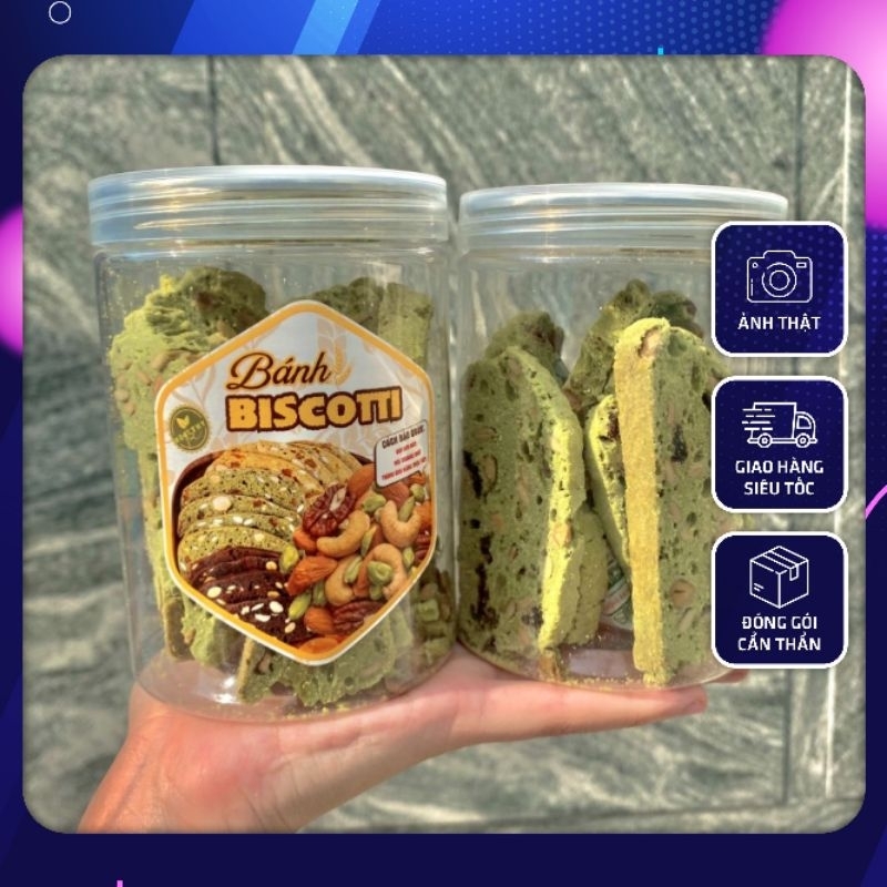 Bánh biscoti 250gram dành cho người ăn kiêng.
