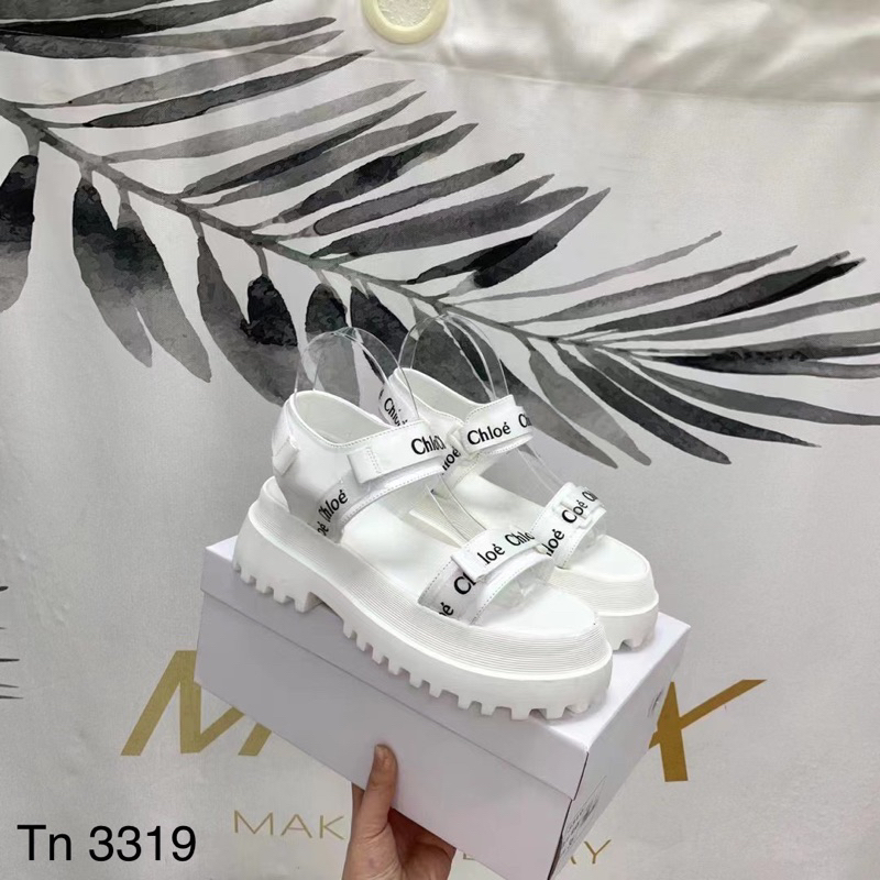 Siêu cấp sandal quai hậu Cholẻ đế cao fullbox