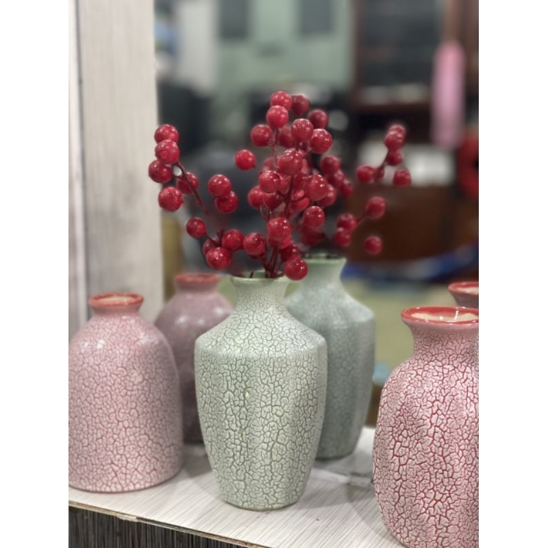 Bình hoa, lọa hoa mini siêu xinh dùng trang trí bàn học, bàn làm việc, decor nhà nhiều kiểu dáng, gốm sứ bát tràng