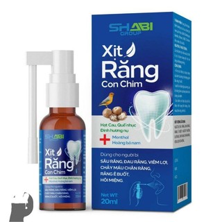 Xịt răng con chim