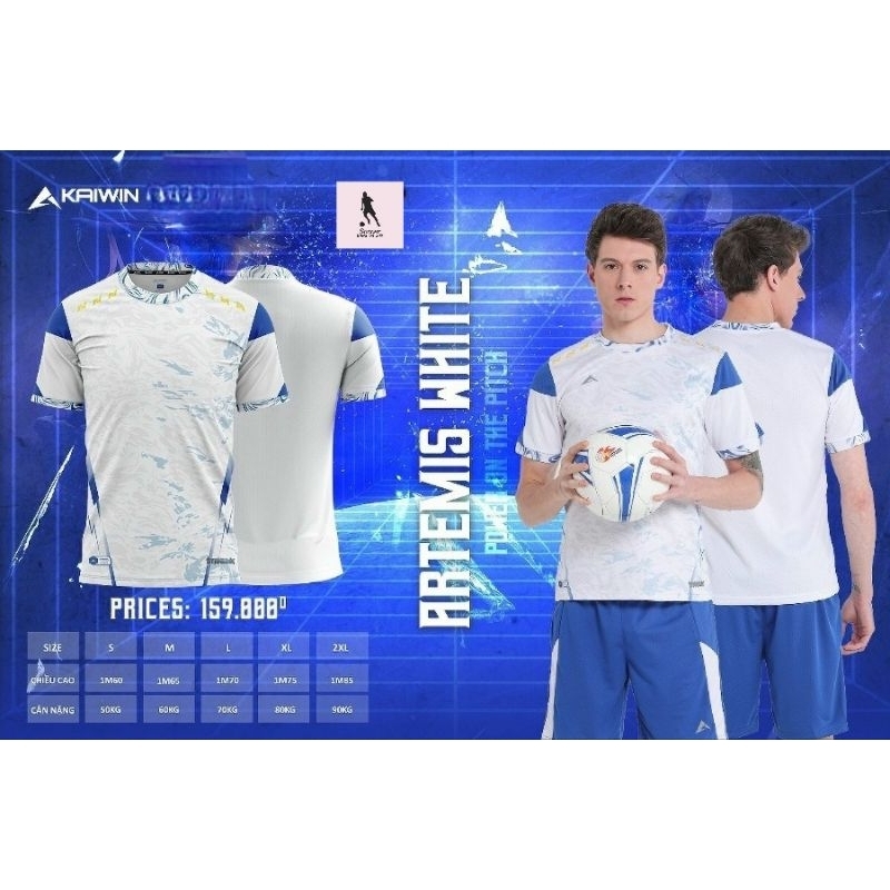 BỘ QUẦN ÁO BÓNG ĐÁ KAIWIN - ARTEMIS