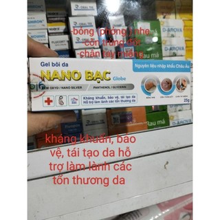 Nano bạc tuýp 25g