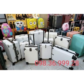 Vali Du lịch nhựa PC size 20/size 24 chống xước,chống va đập