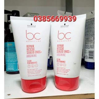 Kem phuc hoi toc chẻ ngọn Schwarzkopf BC Repair Rescue Sealed 100ml