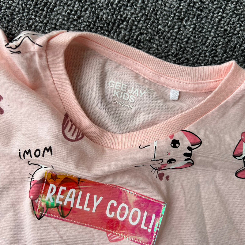 Áo Phông Cộc Tay Bé Gái Xuất Nga Xịn Đẹp Áo Thun Bé Gái Đáng Yêu 1 Đến 10 Tuổi