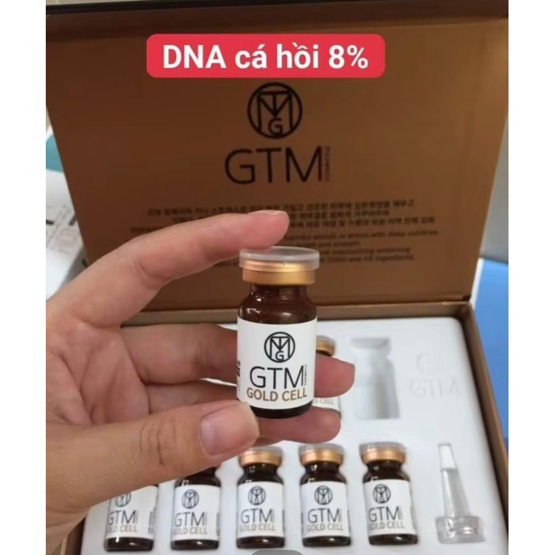 ✨GTM GOLDCELL✨ DNA cá hồi 8% căng bóng trắng sáng trẻ hoá da 3.3ml