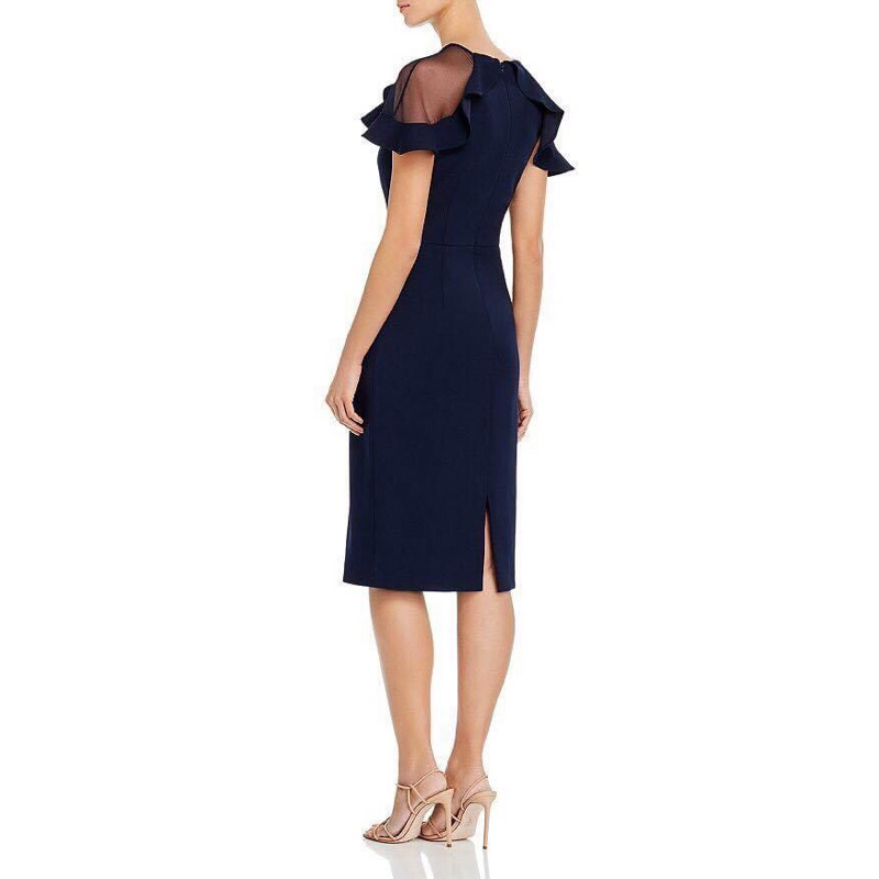 Đầm Tom.my Hil.figer phối voan size 6
