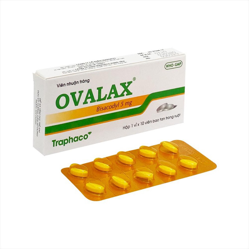 Hỗ trợ Táo Bón. ovalax hộp10v