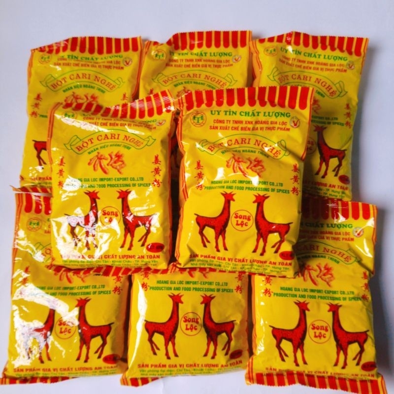 Bột Cà Ri Nghệ Con Hươu Gói 500g