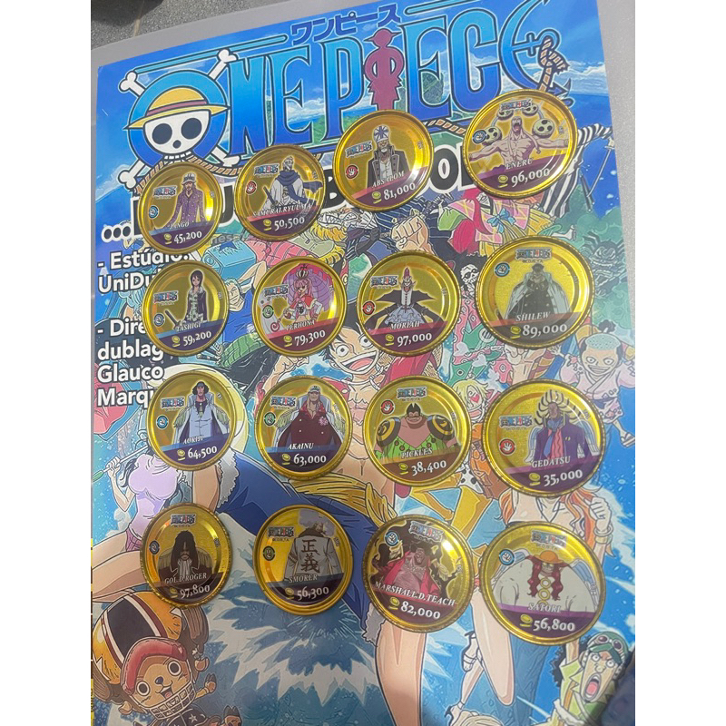 thẻ gold vàng onepiece mùa đầu toonies