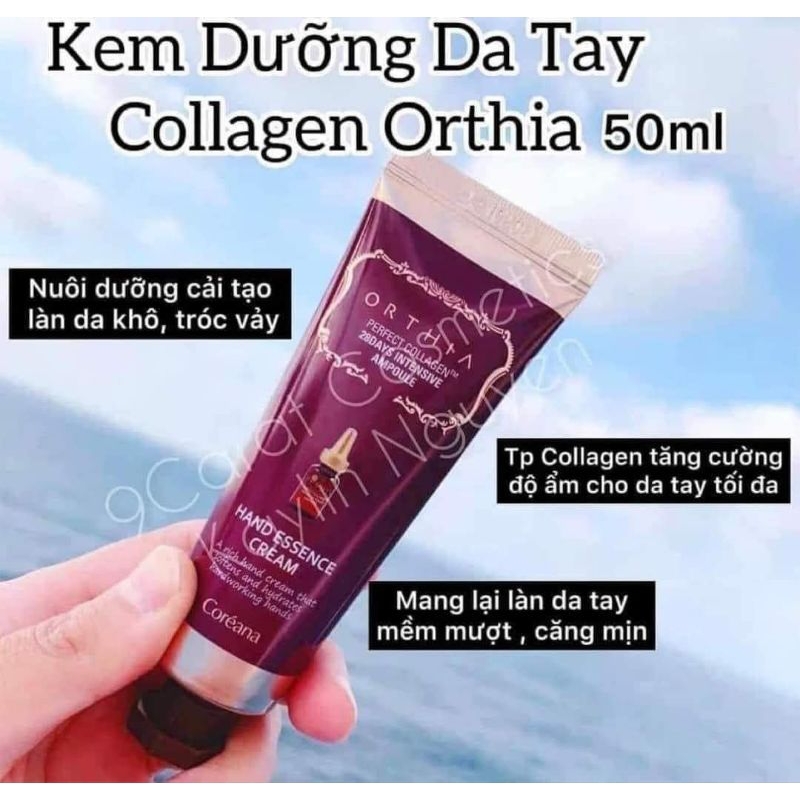 Combo 2 túyp kem dưỡng da tay nội địa Hàn Quốc Coreana- tuýp 50ml