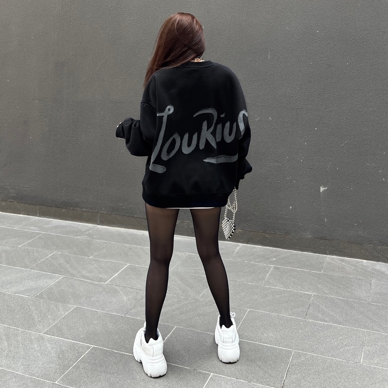 Áo Nỉ Bông Unisex Sweater Lourius - Begin Again