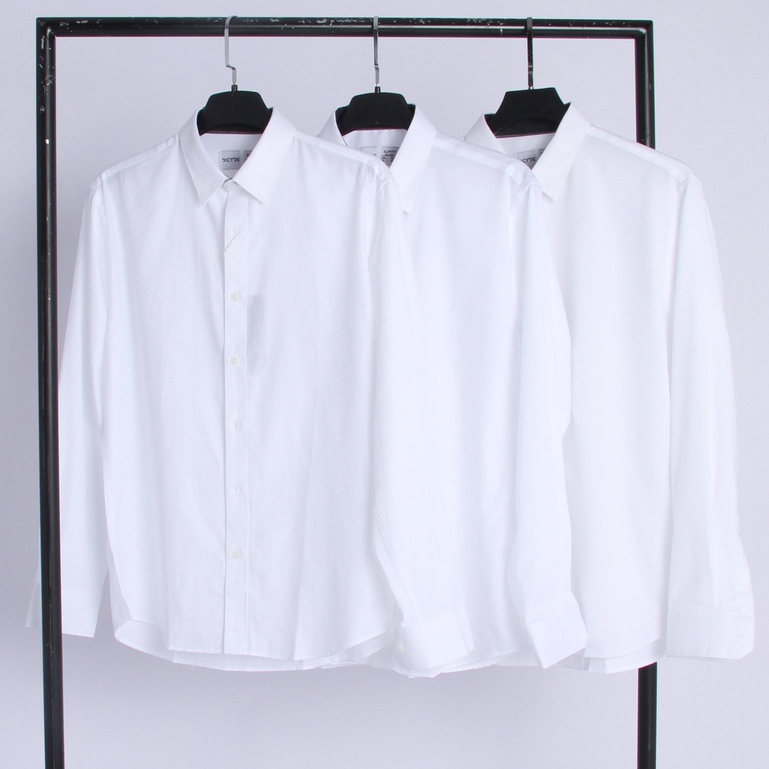 Áo sơmi nam trắng dài tay công sở hàn quốc DICYDE VI1.BH.D.DC.64 siêu cấp