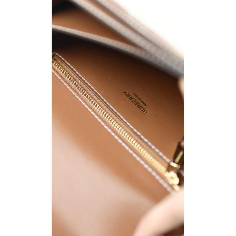 Túi đeo chéo nữ B.B.R sz19cm da bò 100% dáng hộp quai gắn logo hãng cực xịn