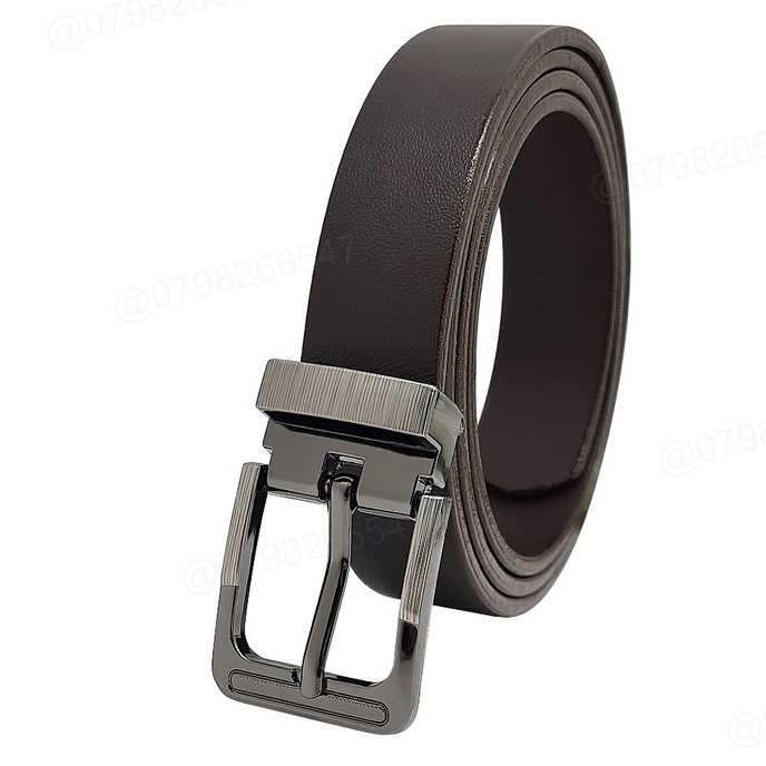 Dây nịt học sinh nam DHM-440 | Đầu khoá kim kẹp bản nhỏ 2.3cm thời trang | Bảo hành 12 tháng