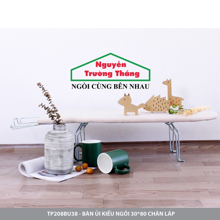 Bàn để ủi,bàn là, Cầu là quần áo gấp gọn - dạng ngồi Ironing Table