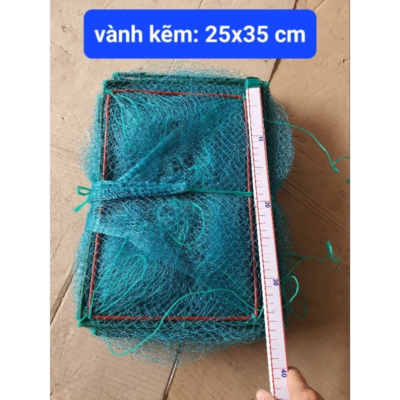 Lú Bắt Cá Đặt Sông, 12 Cửa Ngục. Lưới Cước Thái 3 Phân, Siêu Nhạy Cá