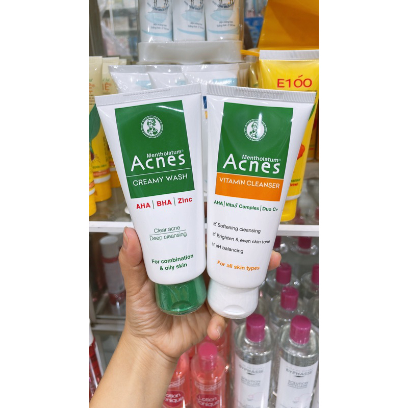 Sữa Rửa Mặt Acnes Sáng Da, Sạch Mụn, Mờ Vết Thâm