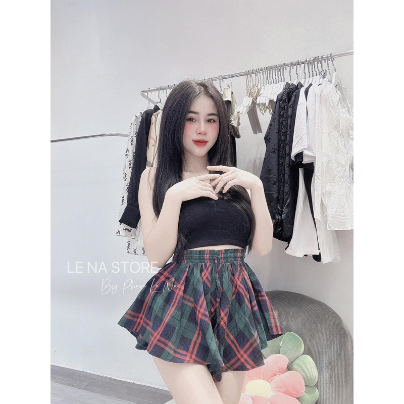 Set quần xoè áo quây