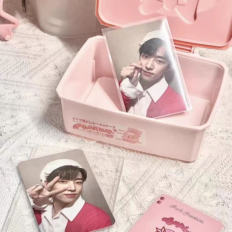 Hộp My Melody hãng Sanrio đựng card toploader sleeve
