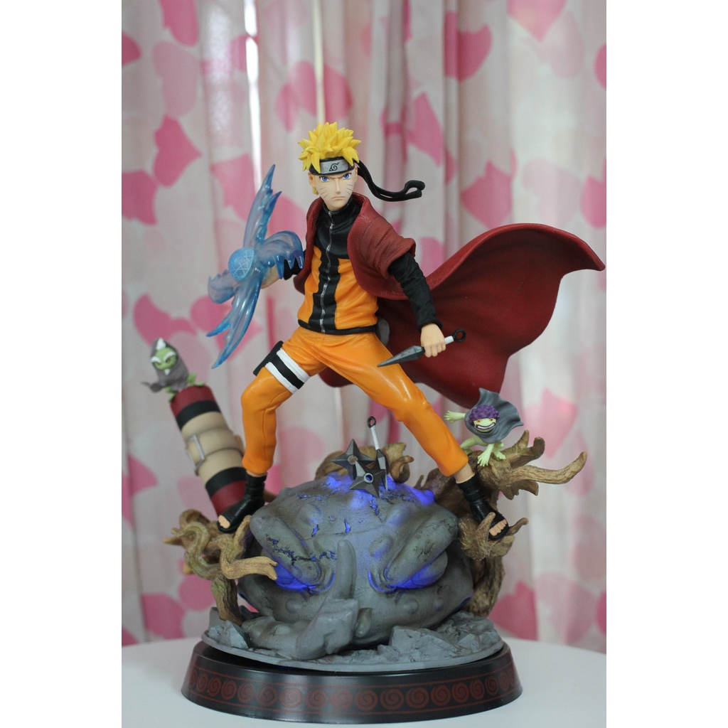 Mô hình Naruto tiên nhân thuật cao 32cm có led - Mô hình Naruto