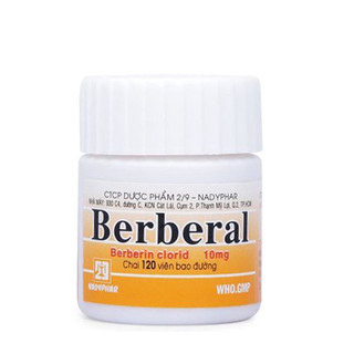 Viên uống hỗ trợ tiêu hóa berberal - đông anh pharmart