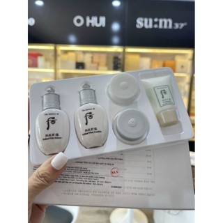 Xả kho Set dưỡng trắng da, mờ thâm - nám - tàn nhang - đồi mồi Whoo Radiant - mỹ phẩm ohui chính hãng