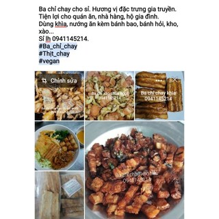 #Ba chỉ chay#ba_gọi_chay#vegan, Combo 2kg