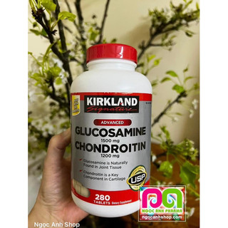 (HOẢ TỐC) Glucosamine 280 viên Kirkland date xa