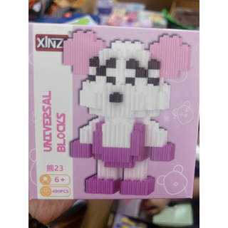 Mô hình lắp ráp gấu Bearbrick- Đồ chơi lắp ráp gấu Bearbrick