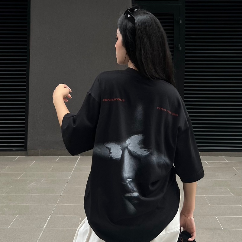 Áo thun Continuous - CTNS - BAD LOVE/ Black