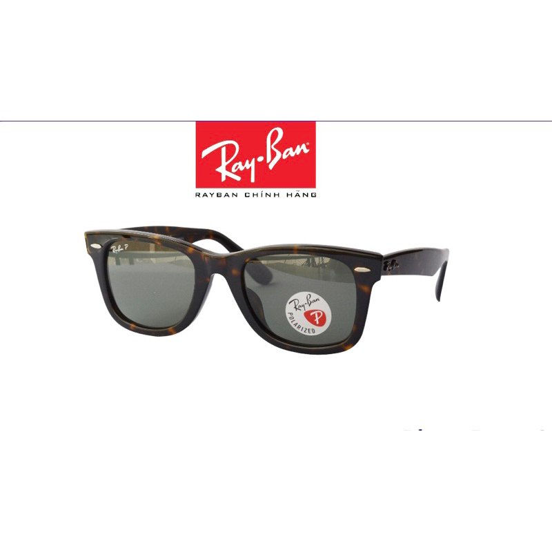 CHÍNH HÃNG Kính mát unisex RayBan Wayfarer RB2140F 902/58