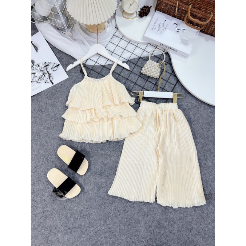Bộ 2 dây 3 tầng dập ly công chúa điệu đà bé gái