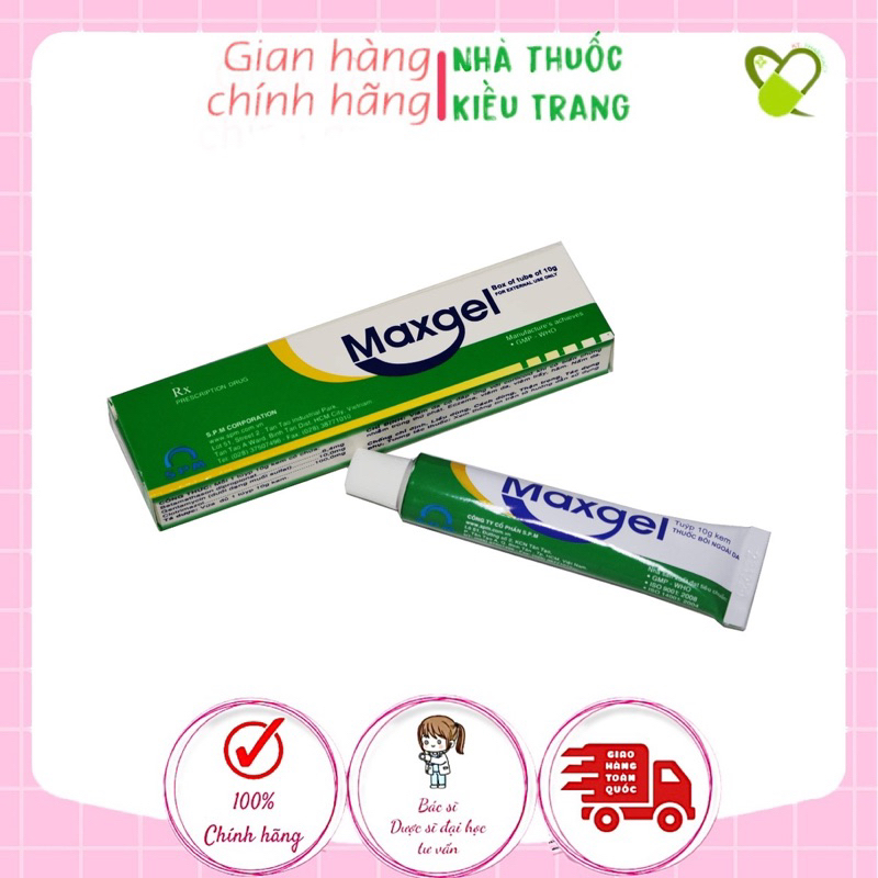 Maxgel - Bôi da hỗ trợ giảm viêm ngứa, dị ứng