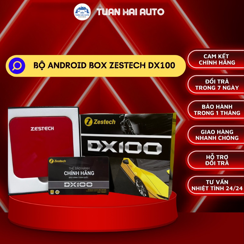 Android Box Zestech Dx100 Dành Cho Ô Tô (Phiên Bản Tiêu Chuẩn )