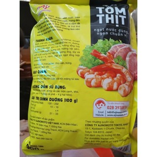Hạt nêm tôm thịt Ajinomoto 900gr