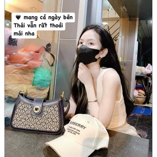 Bịch 10 Cái Khẩu Trang 3D Thái Lan ( Màu đen - Màu Trắng )