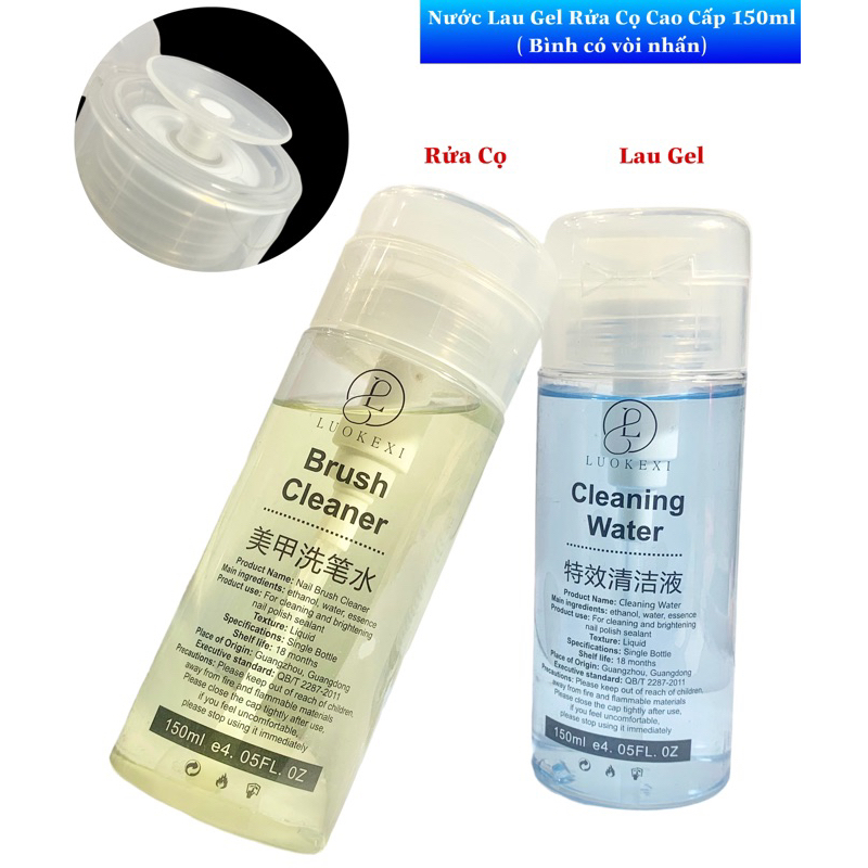 Rửa Cọ-Lau Gel Cao Cấp