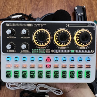 Sound card thu âm live stream K900 kết nối bluetooth ( bh 12 tháng )