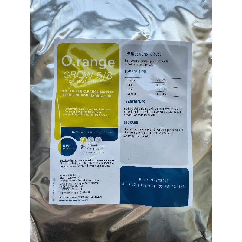 500G Cám thái Inve 3/5 5/8 chính hãng thức ăn cho cá, tép