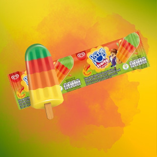 Kem trái cây Paddle Pop cây 39g