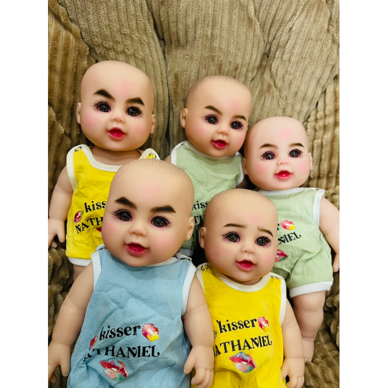 BÚP BÊ TÁI SINH 12 INCH TRANG ĐIỂM BÉ TRAI BÉ GÁI ĐÁNG YÊU